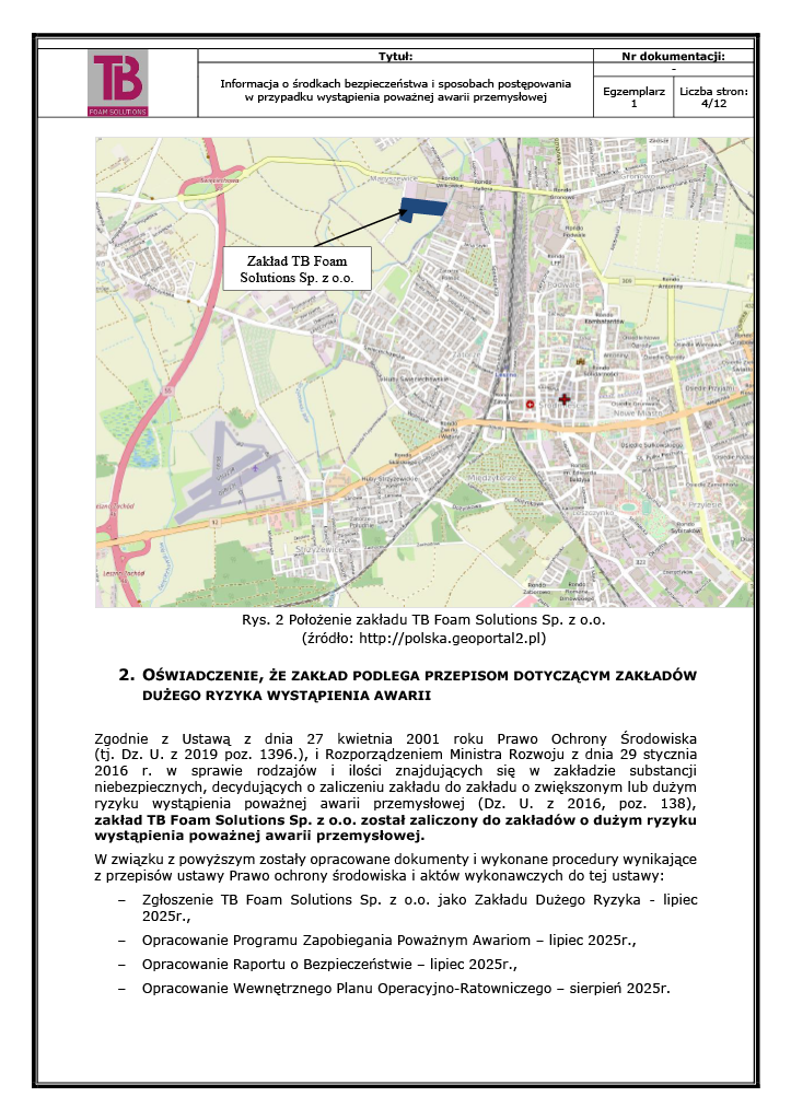 Środki bezpieczeństwa